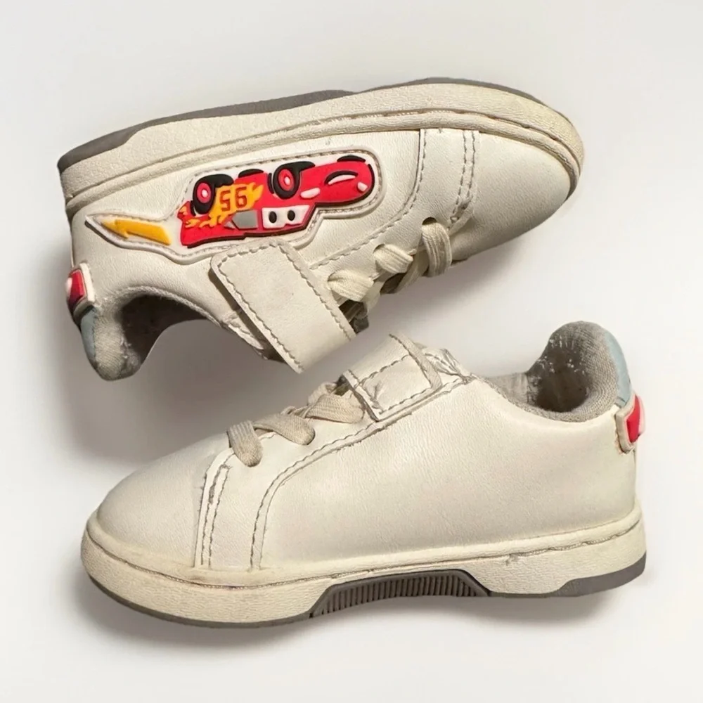 Zara Disney Cars Lightning McQueen Baby Sneakers Size 5